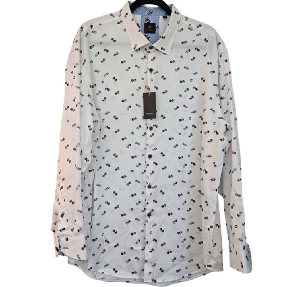 🆕️ Men's Essere Floral Shirt - Reg Fit XXL - Work, Office, Christmas, Holiday